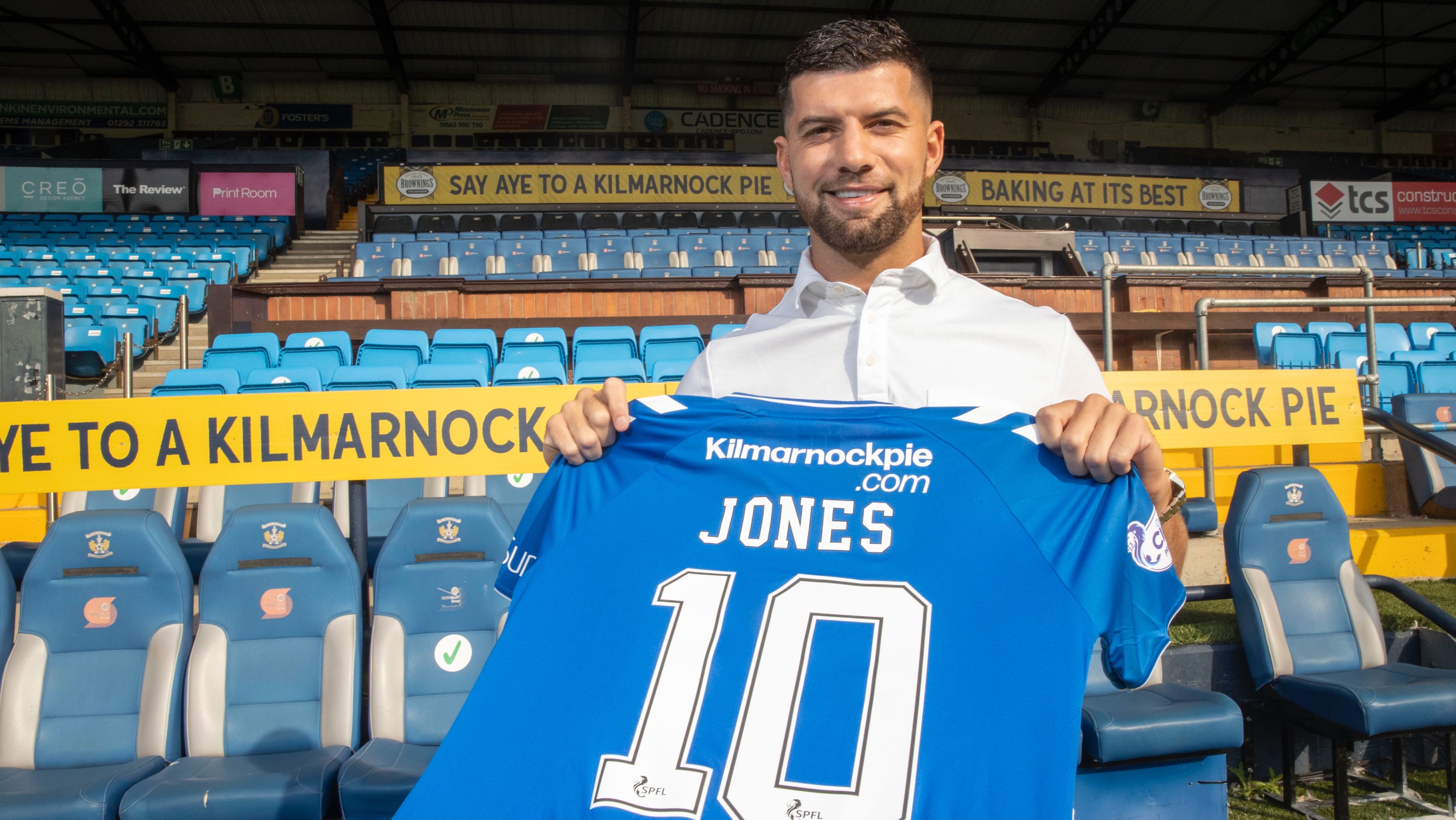 Jordan Jones seals Kilmarnock return
